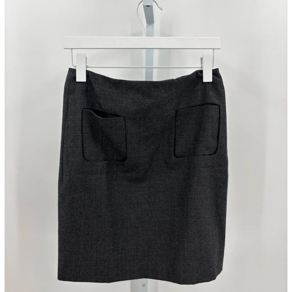 Chloe Charcoal Pencil Skirt